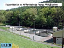 Fischzuchtbecken aus HW-Fertigteilen
